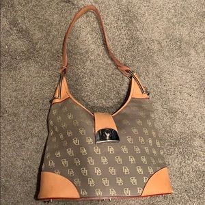Dooney & Bourke Signature Monogram Shoulder Bag